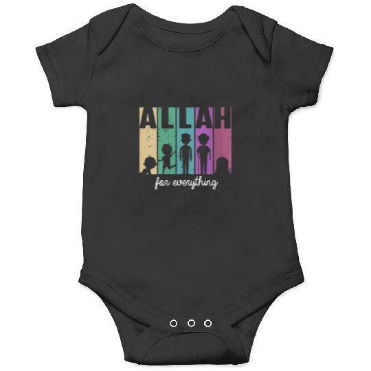 Womens Allah For Everything Islam Muslim Alhamdulillah Ramadan Gift    : Bobs Burgers Family Shirt, Bobs Burgers Vintage Onesies