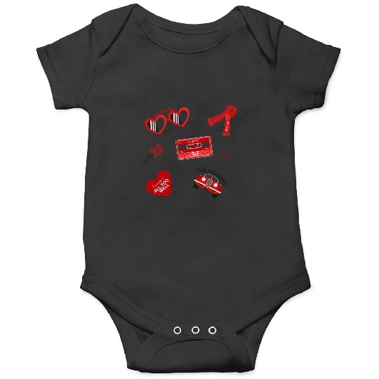 Discover Red- Taylor Albumpack  2 Onesies