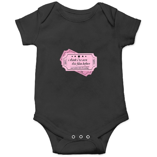 Discover Taylor Exile Lyric Sticker Pink Onesies