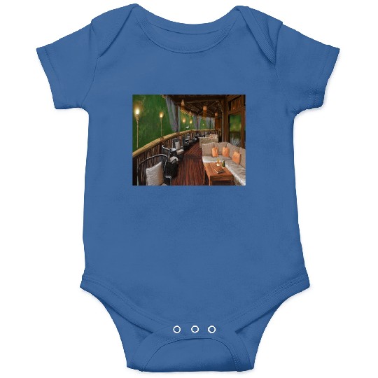 Tiki Lounge Balcony - Disneys Animal Kingdom - Onesies