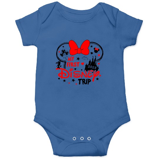 My First Disney Trip Minnie Mouse - Disney Trip Onesies