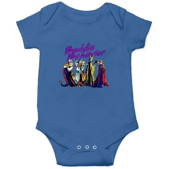 Disney Villains Baddie Behavior Onesies