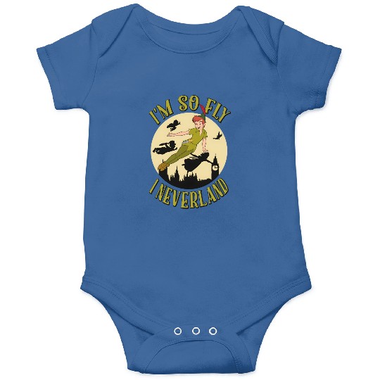 Disney Retro Peter Pan I'm So Fly I Neverland Onesies