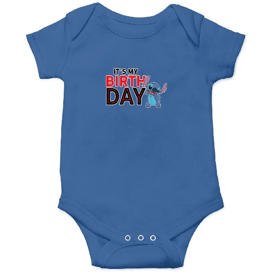 Disney Lilo and Stitch Happy Birthday Onesies