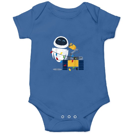 Disneyy Pixarr Wall-E Eve Christmas Light Wrap Onesies