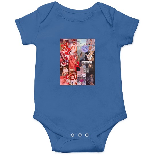 taylorr Swift and Travis Kelce Onesies