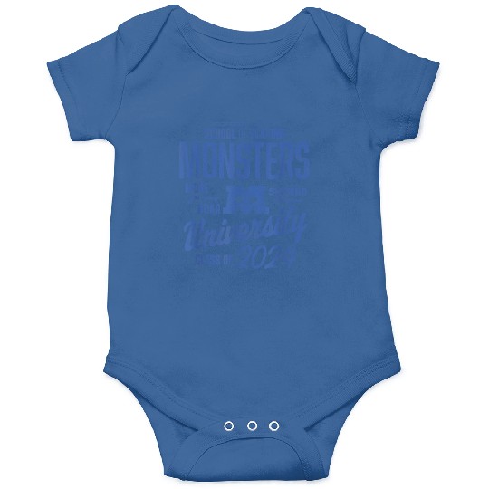Disney Pixars Monsters University Graduation Class Of 24 Onesies