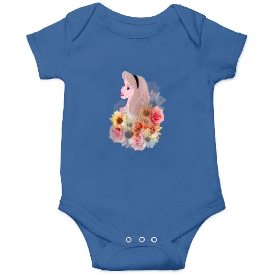 Disneyss Princess Aurora Sleeping Beauty Floral Onesies