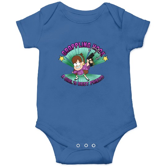 Disneyss Gravity Falls Mabel Pines Grappling Hook Logo Onesies