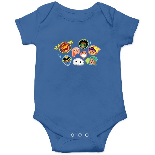 Disneyss Big Hero 6 Baymax And Hiro Superheroes Kawaii Onesies