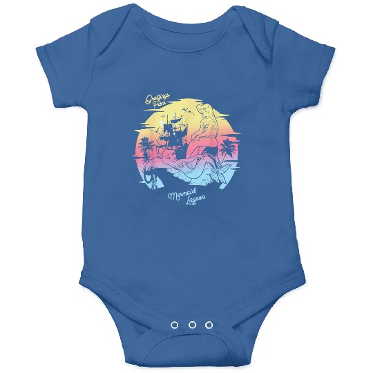 Disneyss Peter Pan Mermaid Lagoon Gradient Onesies