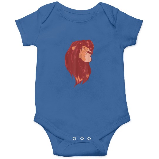 Disneyss Lion King Simba Pastel Artsy Portrait Onesies