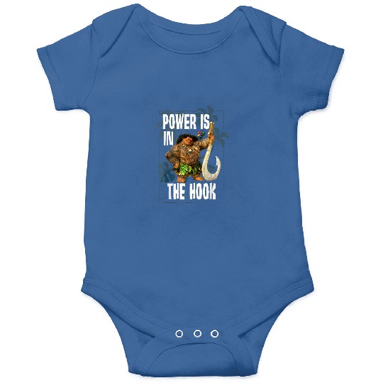 Disney Moana Maui Power Is In The Hook Portrait Onesies