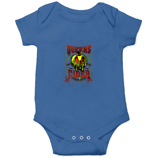 Disneyss Snow White Queen's Cider Poison Apple 100 Evil Logo Onesies