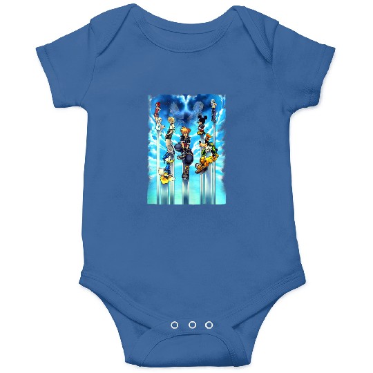 Disneyss Kingdom Hearts Sky Kingdom Group shots Vignette Onesies