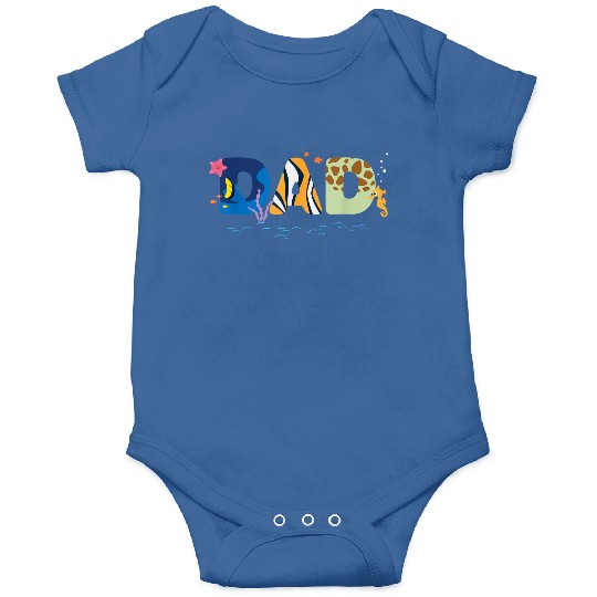 Disney And Pixars Finding Nemo Dad Fathers Day Birthday Onesies