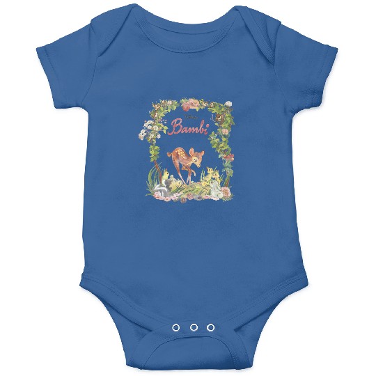 Disney Bambi Floral Portrait Onesies