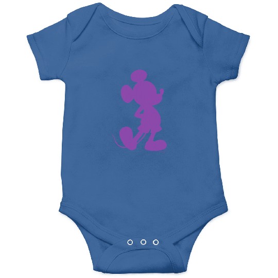 Disney Mickey Mouse Pride Pose Purple Icon Fill Onesies