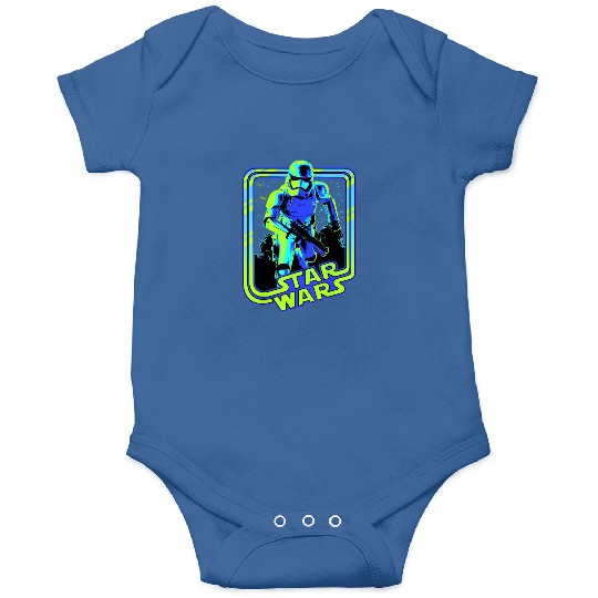 Stormtrooper Glow Neon Disney+ T-Shirt Onesies