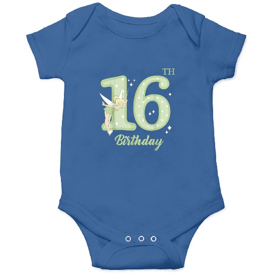 Disneyss Peter Pan 16th Birthday Tinkerbell Portrait Onesies