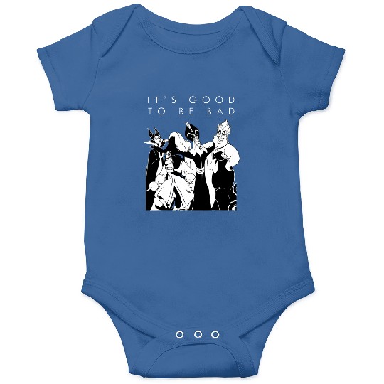 Disney Villains - Maleficent Ursula Jafar Captain Hook Group Onesies