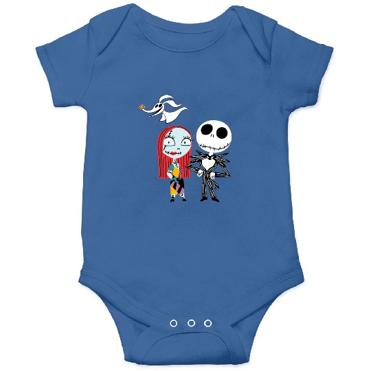 Disney Nightmare Before Christmas Jack and Sally 1 Onesies