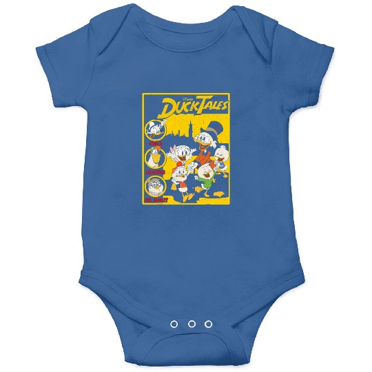 Disney DuckTales Comic Book Cover Onesies