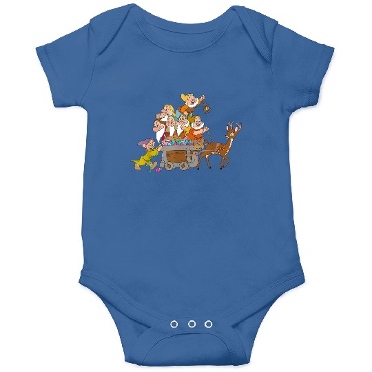 Disneyss Snow White The Seven Dwarfs Whistle While You Work Onesies