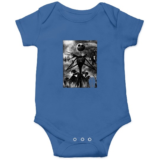 Disney The Nightmare Before Christmas Jack In Graveyard Onesies