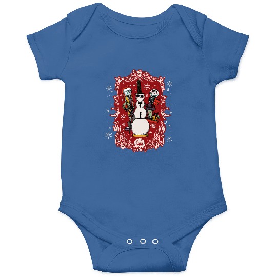 Disney Nightmare Before Christmas Jack Snowman Nutcracker Onesies