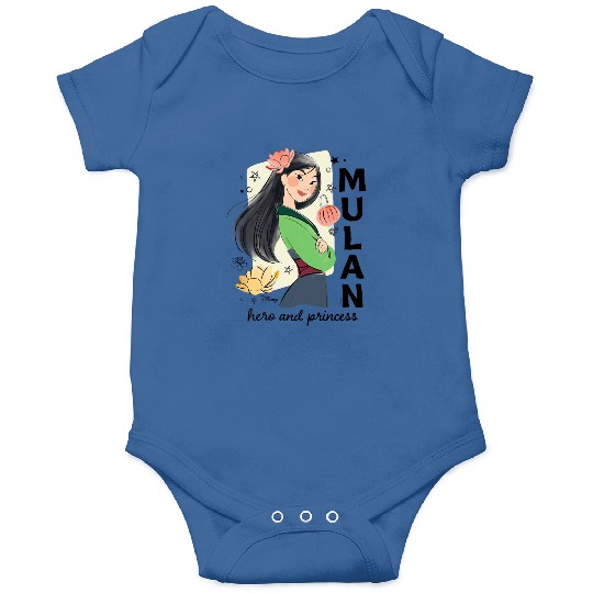 Disney Princess - Mulan Hero And Princess Onesies