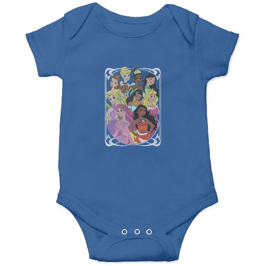 Disney Princess Royal Framed Group Portrait Onesies
