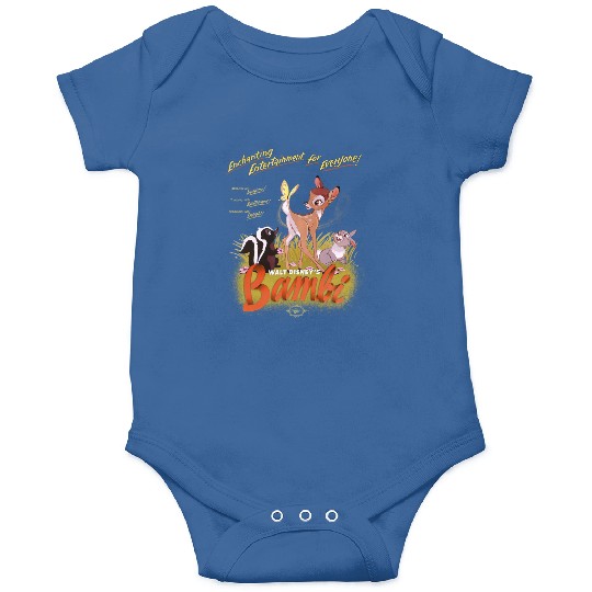 Disney Bambi Enchanting Entertainment For Everyone Retro Onesies