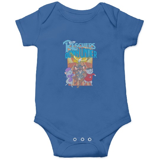 Disney The Rescuers Down Under  Flight Movie Poster Onesies