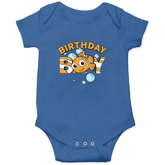 Kids Disneyss Pixars Finding Nemo Birthday Boy Cute Nemo Youth Onesies