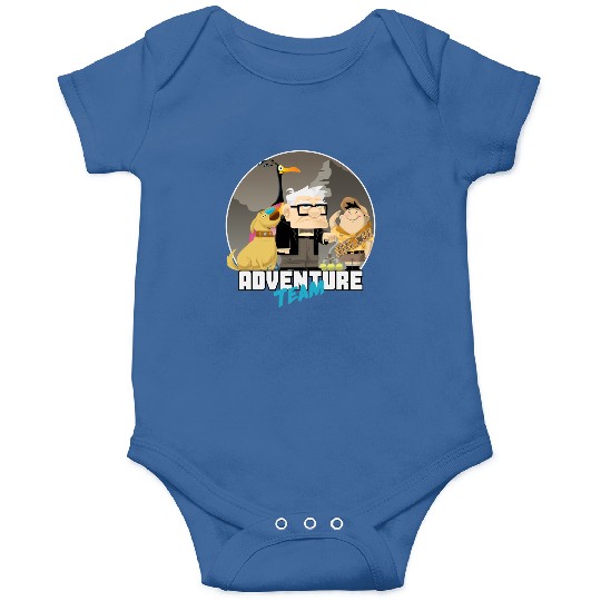 Disney UP Adventure Team Multi-Character Long Sleeve T-Shirt Onesies
