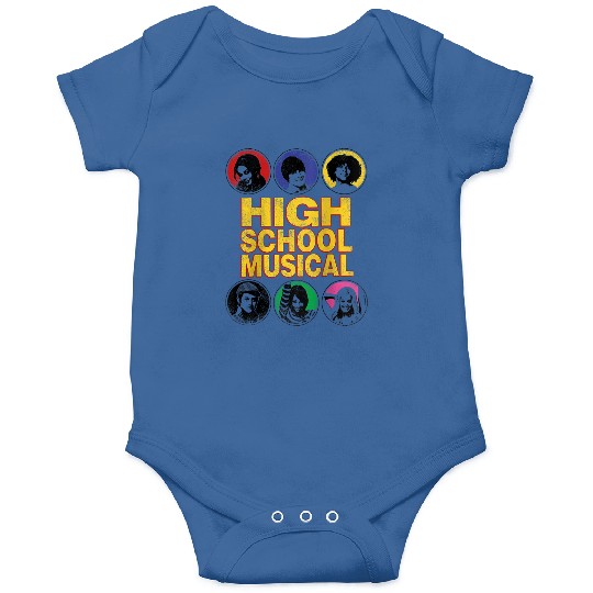 Disneyss High School Musical The Series Og Cast Distressed Onesies