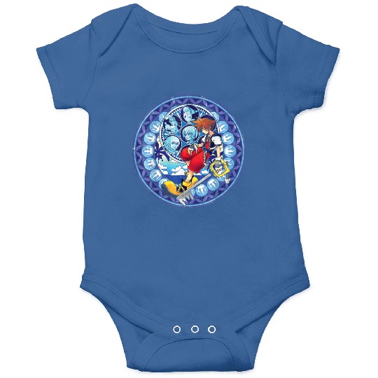 Disneyss Kingdom Hearts Sora Stained Glass Onesies