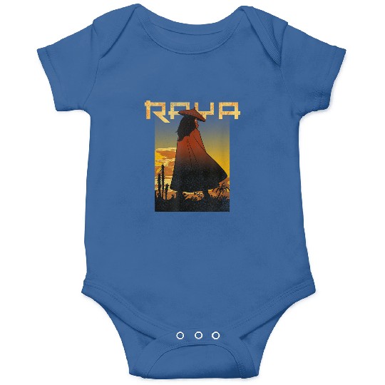Disneyss Raya And The Last Dragon Raya Poster Onesies