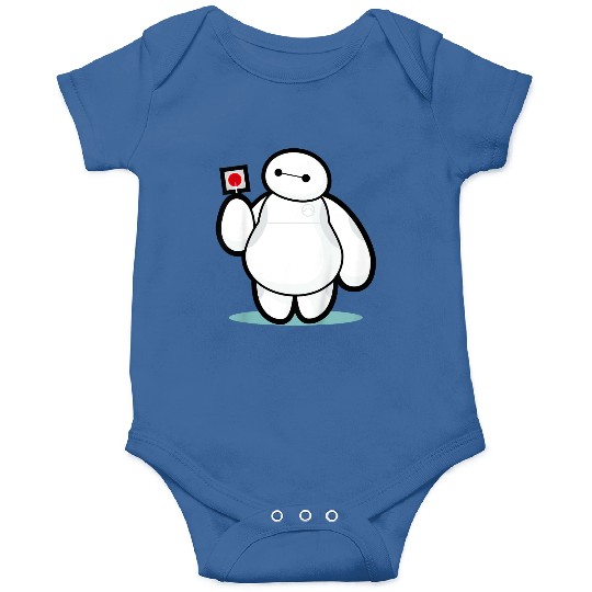 Disney Big Hero 6 Baymax With Lollipop Cute Shot Onesies