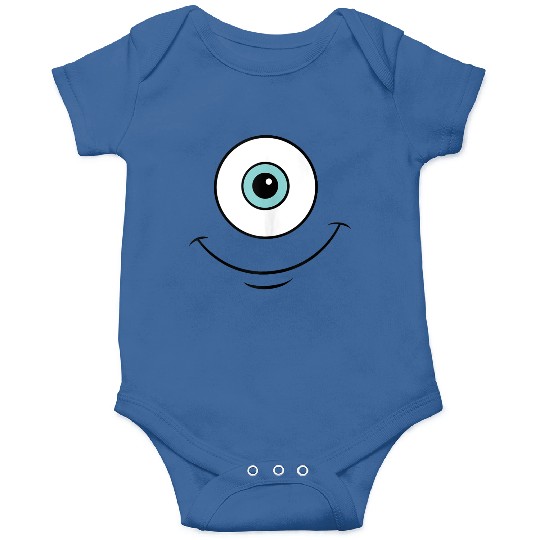 Disneyss Monsters Inc Mike Eye Smile Onesies