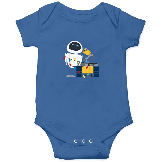 Disney Pixar Wall-E Eve Christmas Light Wrap Graphic Onesies