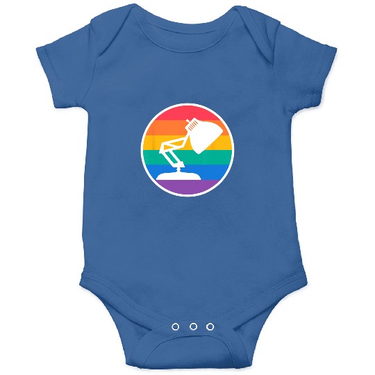 Disney Pixar Collection Pride Luxo Jr. Rainbow Portrait Onesies