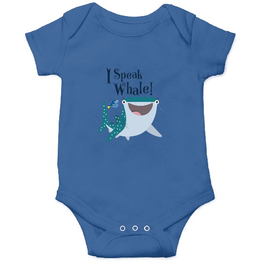 Disney Pixar Finding Dory Destiny & Dory I Speak Whale! Logo Onesies
