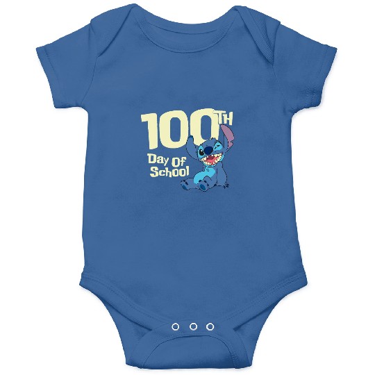 Disney Lilo Stitch 100th Day Of School Wink Onesies