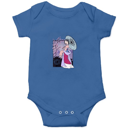 Disney Mulan Honor To Us All Cherry Blossoms Gra Onesies