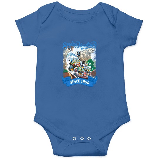 Disney Splash Mountain Vintage Onesies, Splash Mountain,