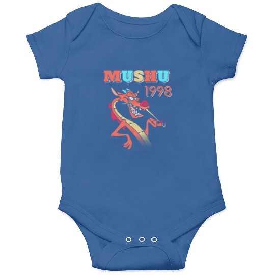 Disney Mulan Mushu 1998 Cool Dragon Onesies