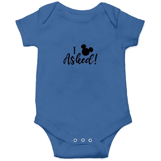 Disney Mickey Friends Wedding Mickey I Asked Onesies