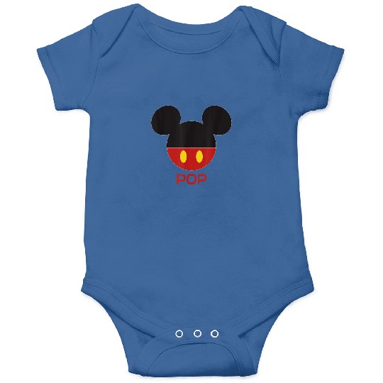 Disney Mickey Mouse Icon Shorts Pop Birthday Fat Onesies